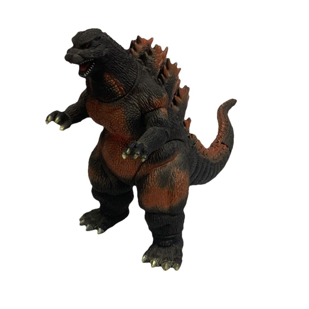 1995 Bandai Burning Godzilla vs. Destoroyah Vinyl Body Figure - 8.5”Hx15”L